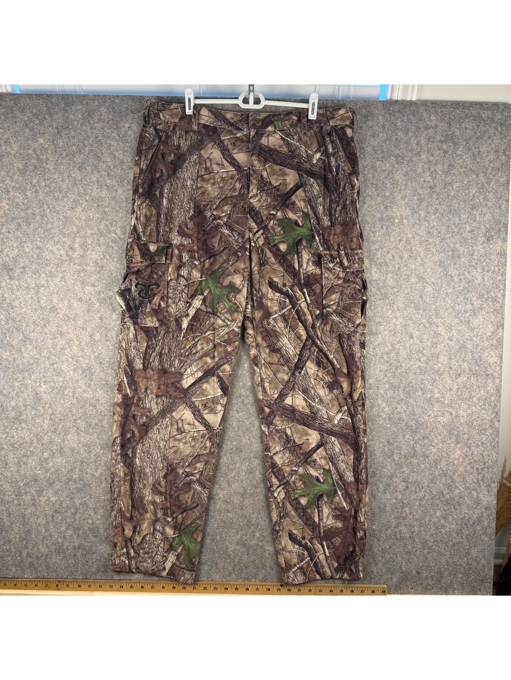 True Timber 6 Pocket Camo Hunting Fishing Pants Men Large 32” 343